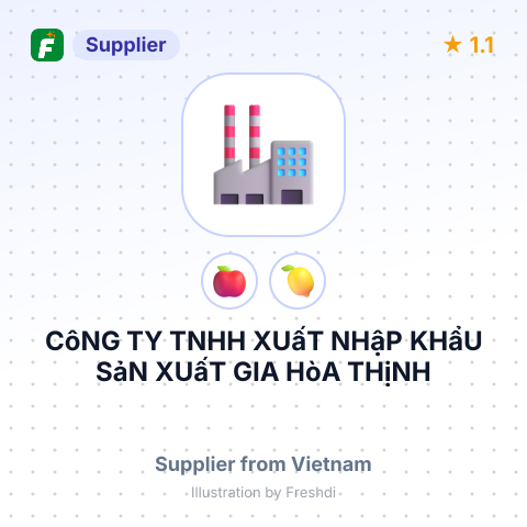 CôNG TY TNHH XUấT NHậP KHẩU SảN XUấT GIA HòA THịNH – summary card, no photo uploaded yet