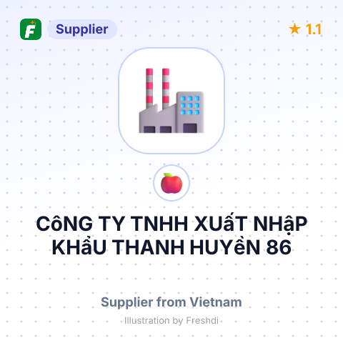 CôNG TY TNHH XUấT NHậP KHẩU THANH HUYềN 86 – summary card, no photo uploaded yet