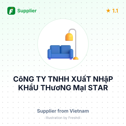CôNG TY TNHH XUấT NHậP KHẩU THươNG MạI STAR – summary card, no photo uploaded yet