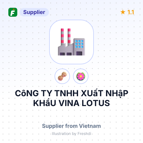 CôNG TY TNHH XUấT NHậP KHẩU VINA LOTUS – summary card, no photo uploaded yet
