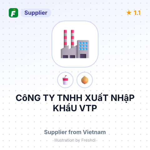 CôNG TY TNHH XUấT NHậP KHẩU VTP – summary card, no photo uploaded yet