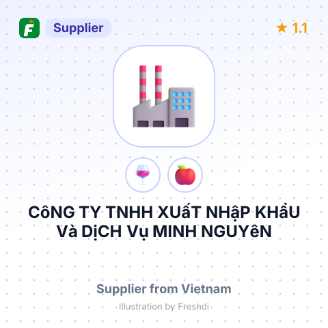 CôNG TY TNHH XUấT NHậP KHẩU Và DịCH Vụ MINH NGUYêN – summary card, no photo uploaded yet