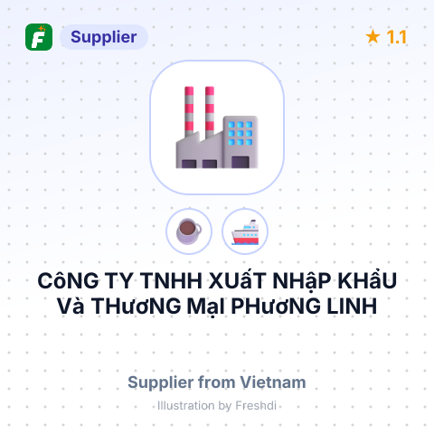 CôNG TY TNHH XUấT NHậP KHẩU Và THươNG MạI PHươNG LINH – summary card, no photo uploaded yet