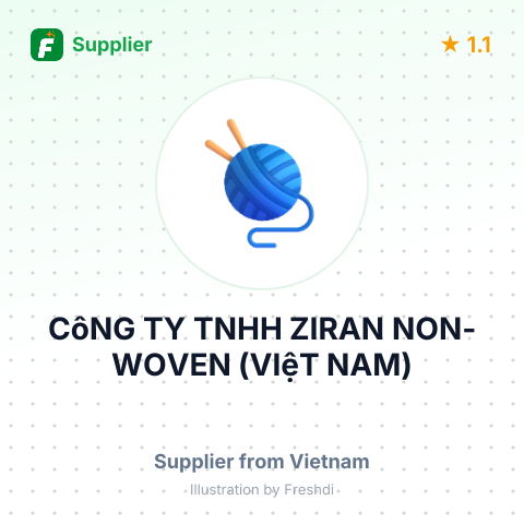 CôNG TY TNHH ZIRAN NON-WOVEN (VIệT NAM) – summary card, no photo uploaded yet