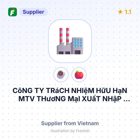 CôNG TY TRáCH NHIệM HữU HạN MTV THươNG MạI XUấT NHậP KHẩU NGUYễN ĐườNG – summary card, no photo uploaded yet