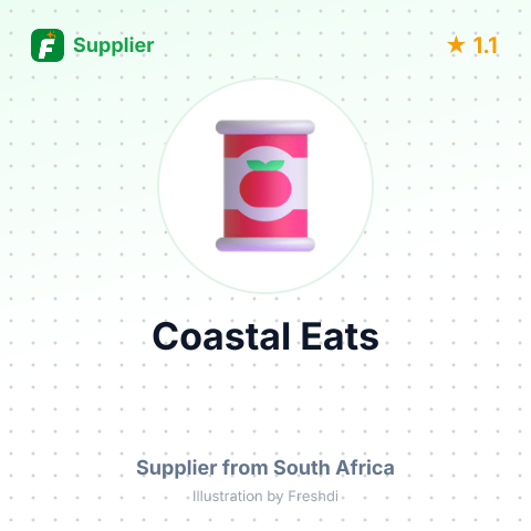 Coastal Eats – summary card, no photo uploaded yet
