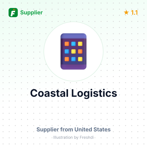 Coastal Logistics  – summary card, no photo uploaded yet
