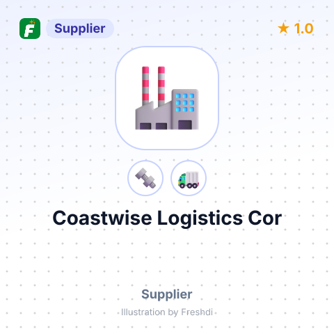 Coastwise Logistics Cor – summary card, no photo uploaded yet