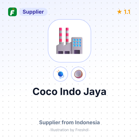 Coco Indo Jaya  – summary card, no photo uploaded yet