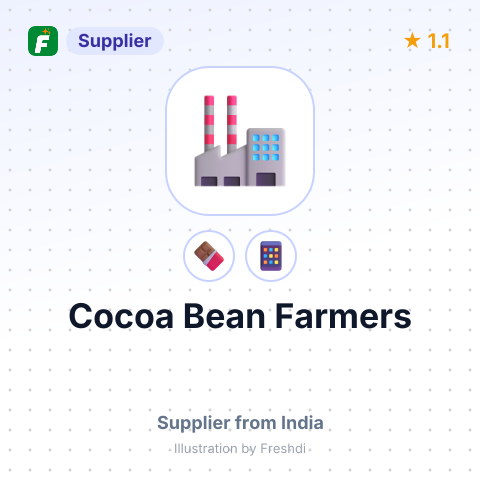 Cocoa Bean Farmers  – summary card, no photo uploaded yet