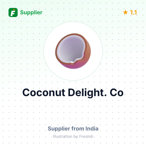 Coconut Delight. Co  – summary card, no photo uploaded yet