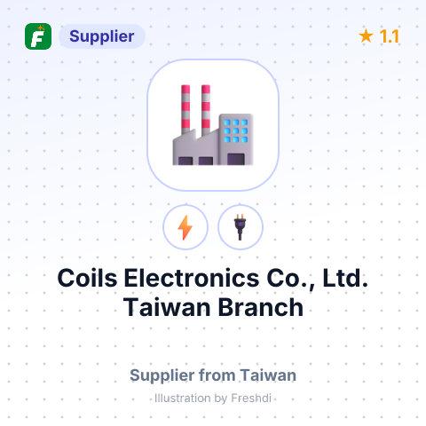 Coils Electronics Co., Ltd. Taiwan Branch – summary card, no photo uploaded yet