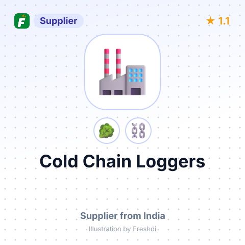 Cold Chain Loggers – summary card, no photo uploaded yet