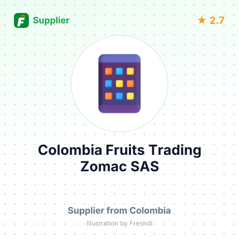 Colombia Fruits Trading Zomac SAS – summary card, no photo uploaded yet