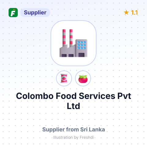 Colombo Food Services Pvt Ltd  – summary card, no photo uploaded yet