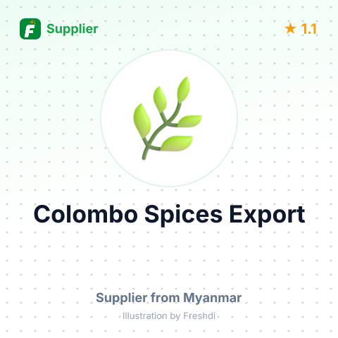Colombo Spices Export  – summary card, no photo uploaded yet