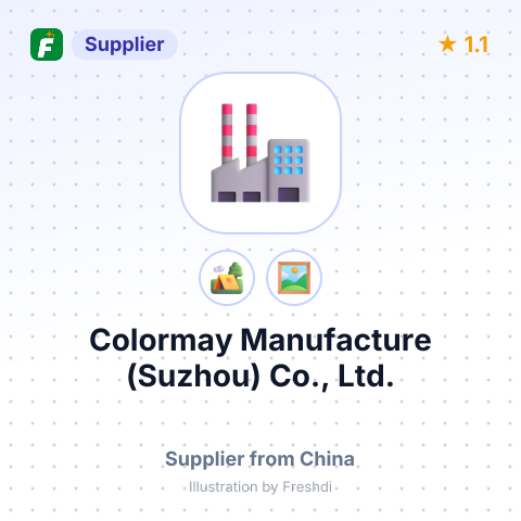 Colormay Manufacture (Suzhou) Co., Ltd. – summary card, no photo uploaded yet