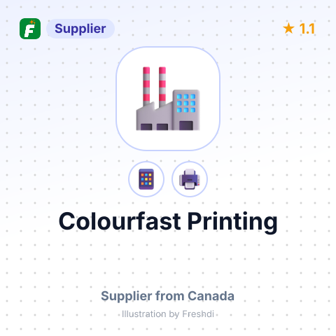 Colourfast Printing – summary card, no photo uploaded yet
