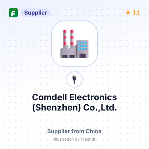 Comdell Electronics (Shenzhen) Co.,Ltd. – summary card, no photo uploaded yet