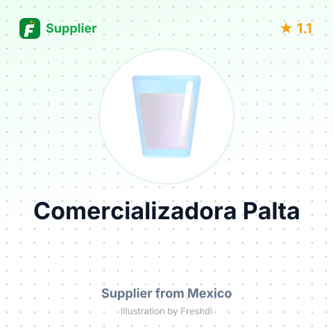 Comercializadora Palta – summary card, no photo uploaded yet