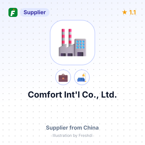Comfort Int'l Co., Ltd. – summary card, no photo uploaded yet