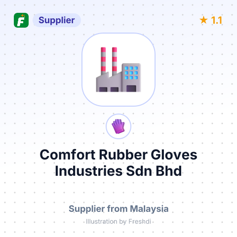 Comfort Rubber Gloves Industries Sdn Bhd – summary card, no photo uploaded yet