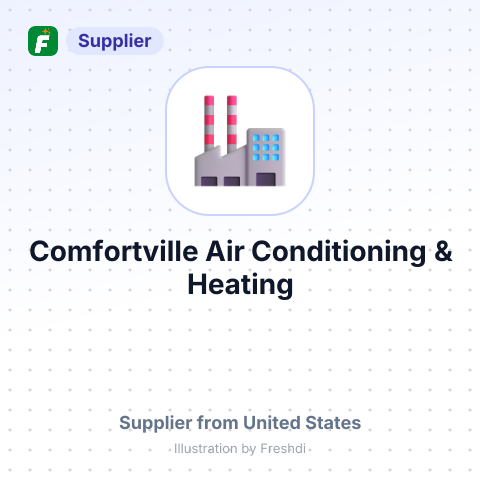 Comfortville Air Conditioning & Heating – summary card, no photo uploaded yet