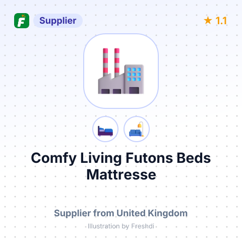 Comfy Living Futons Beds Mattresse – summary card, no photo uploaded yet
