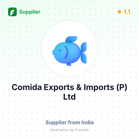 Comida Exports & Imports (P) Ltd – summary card, no photo uploaded yet