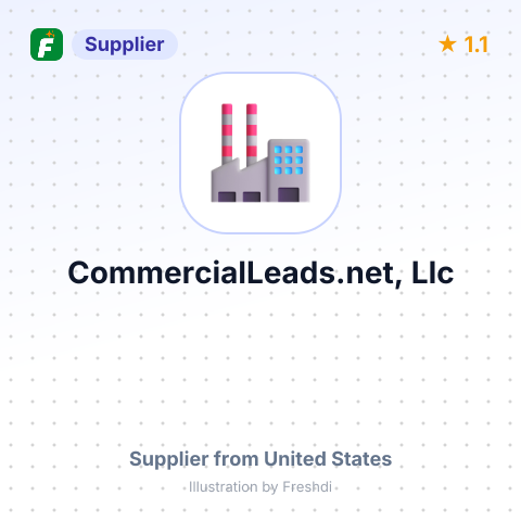 CommercialLeads.net, Llc – summary card, no photo uploaded yet