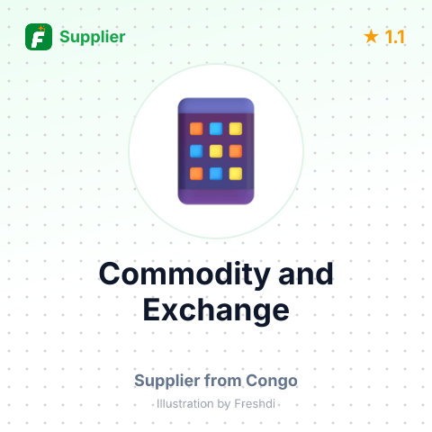 Commodity and Exchange – summary card, no photo uploaded yet