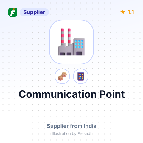 Communication Point  – summary card, no photo uploaded yet