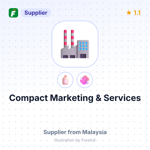 Compact Marketing & Services – summary card, no photo uploaded yet