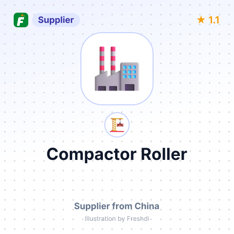 Compactor Roller – summary card, no photo uploaded yet