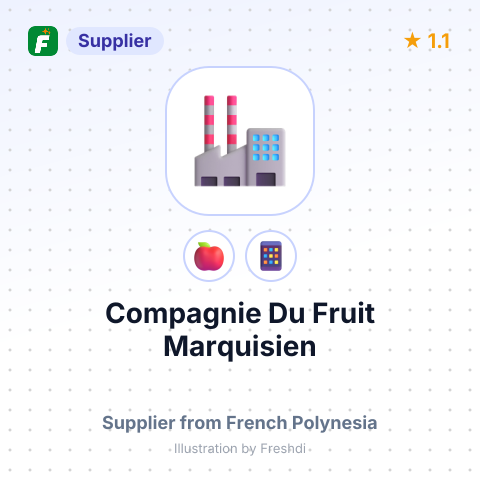Compagnie Du Fruit Marquisien  – summary card, no photo uploaded yet