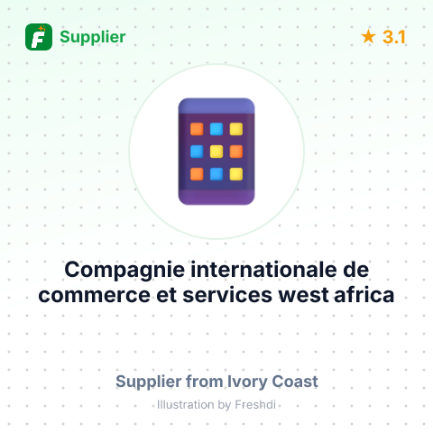Compagnie internationale de commerce et services west africa – summary card, no photo uploaded yet