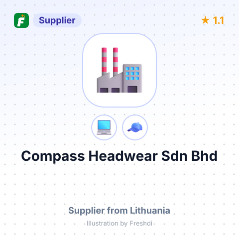 Compass Headwear Sdn Bhd – summary card, no photo uploaded yet