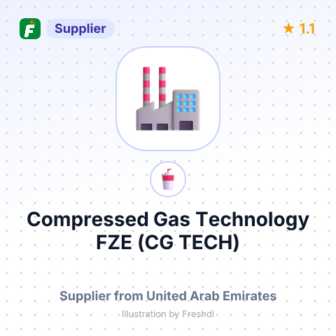 Compressed Gas Technology FZE (CG TECH) – summary card, no photo uploaded yet