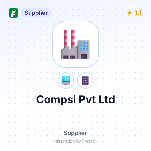 Compsi Pvt Ltd – summary card, no photo uploaded yet