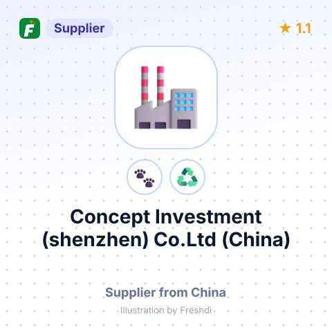 Concept Investment (shenzhen) Co.Ltd (China) – summary card, no photo uploaded yet