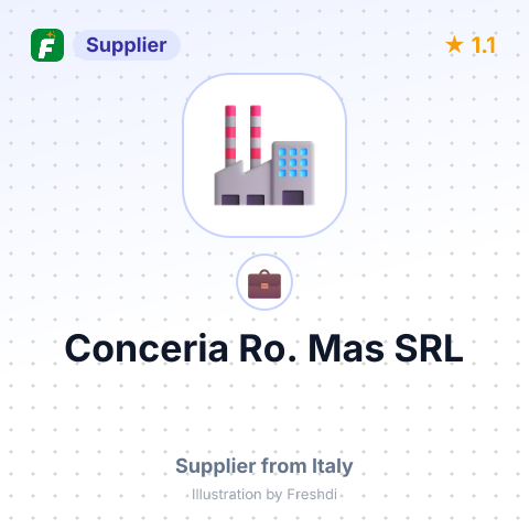 Conceria Ro. Mas SRL – summary card, no photo uploaded yet