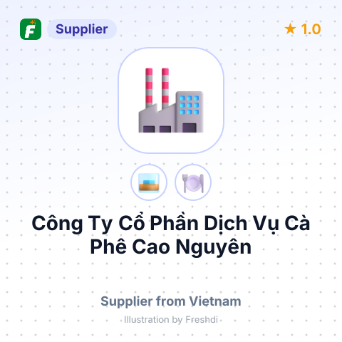 Công Ty Cổ Phần Dịch Vụ Cà Phê Cao Nguyên – summary card, no photo uploaded yet