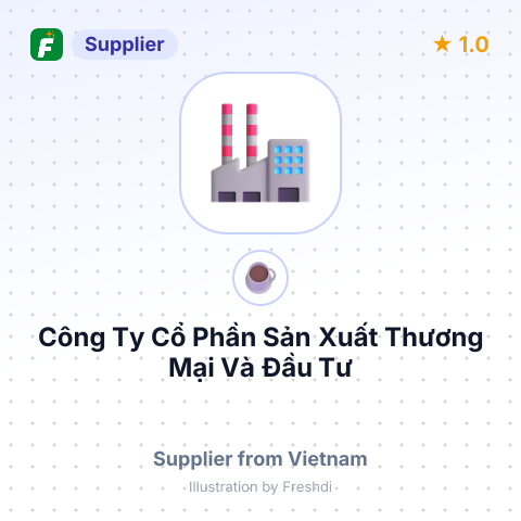 Công Ty Cổ Phần Sản Xuất Thương Mại Và Đầu Tư Hương Việt – summary card, no photo uploaded yet