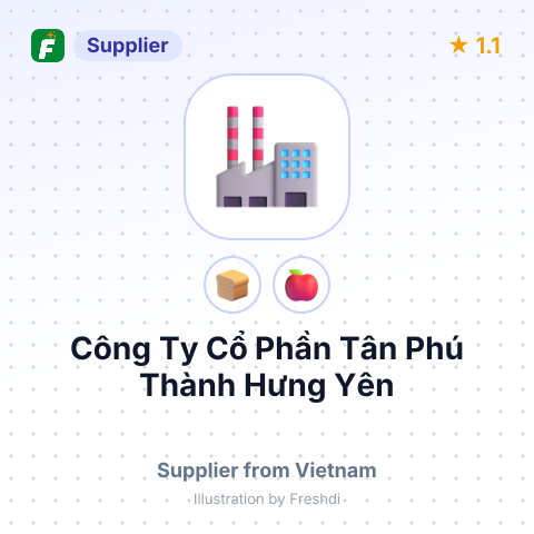 Công Ty Cổ Phần Tân Phú Thành Hưng Yên – summary card, no photo uploaded yet