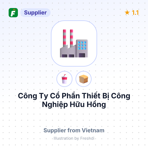 Công Ty Cổ Phần Thiết Bị Công Nghiệp Hữu Hồng – summary card, no photo uploaded yet