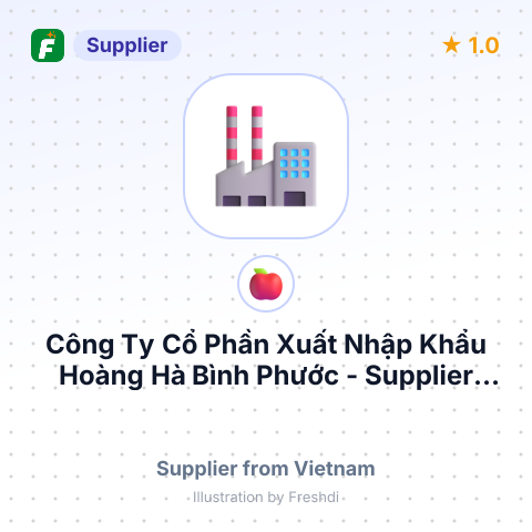 Công Ty Cổ Phần Xuất Nhập Khẩu Hoàng Hà Bình Phước – summary card, no photo uploaded yet
