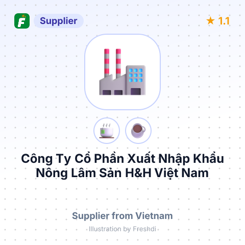 Công Ty Cổ Phần Xuất Nhập Khẩu Nông Lâm Sản H&H Việt Nam – summary card, no photo uploaded yet