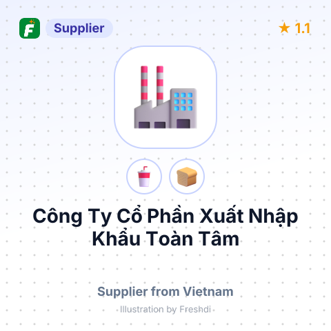 Công Ty Cổ Phần Xuất Nhập Khẩu Toàn Tâm – summary card, no photo uploaded yet