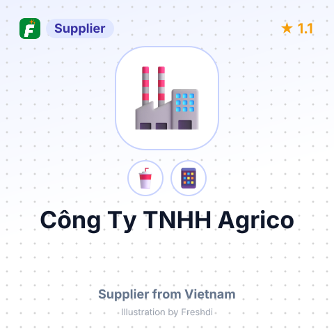 Công Ty TNHH Agrico – summary card, no photo uploaded yet