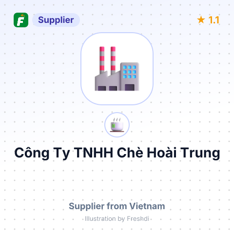 Công Ty TNHH Chè Hoài Trung – summary card, no photo uploaded yet